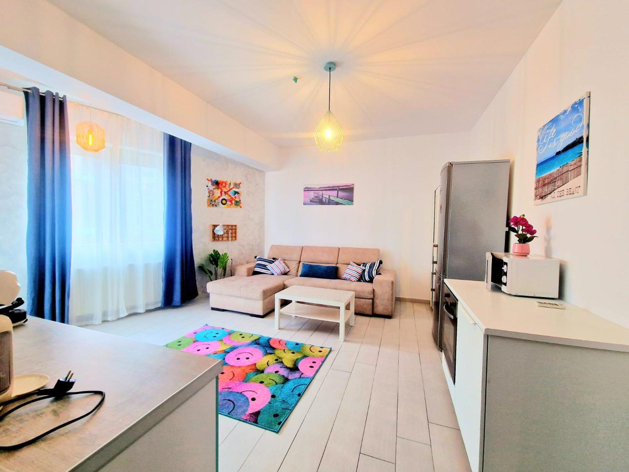 Azzurro Sea View Mamaia Daire Dış mekan fotoğraf