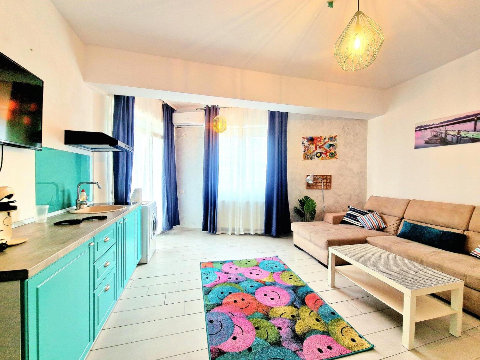 Azzurro Sea View Mamaia Daire Dış mekan fotoğraf